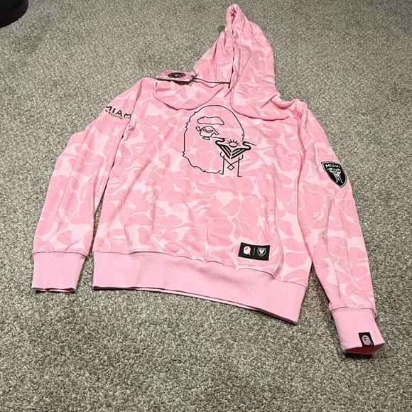 BAPE X Inter Miami Hoodie - Picture 1 of 5
